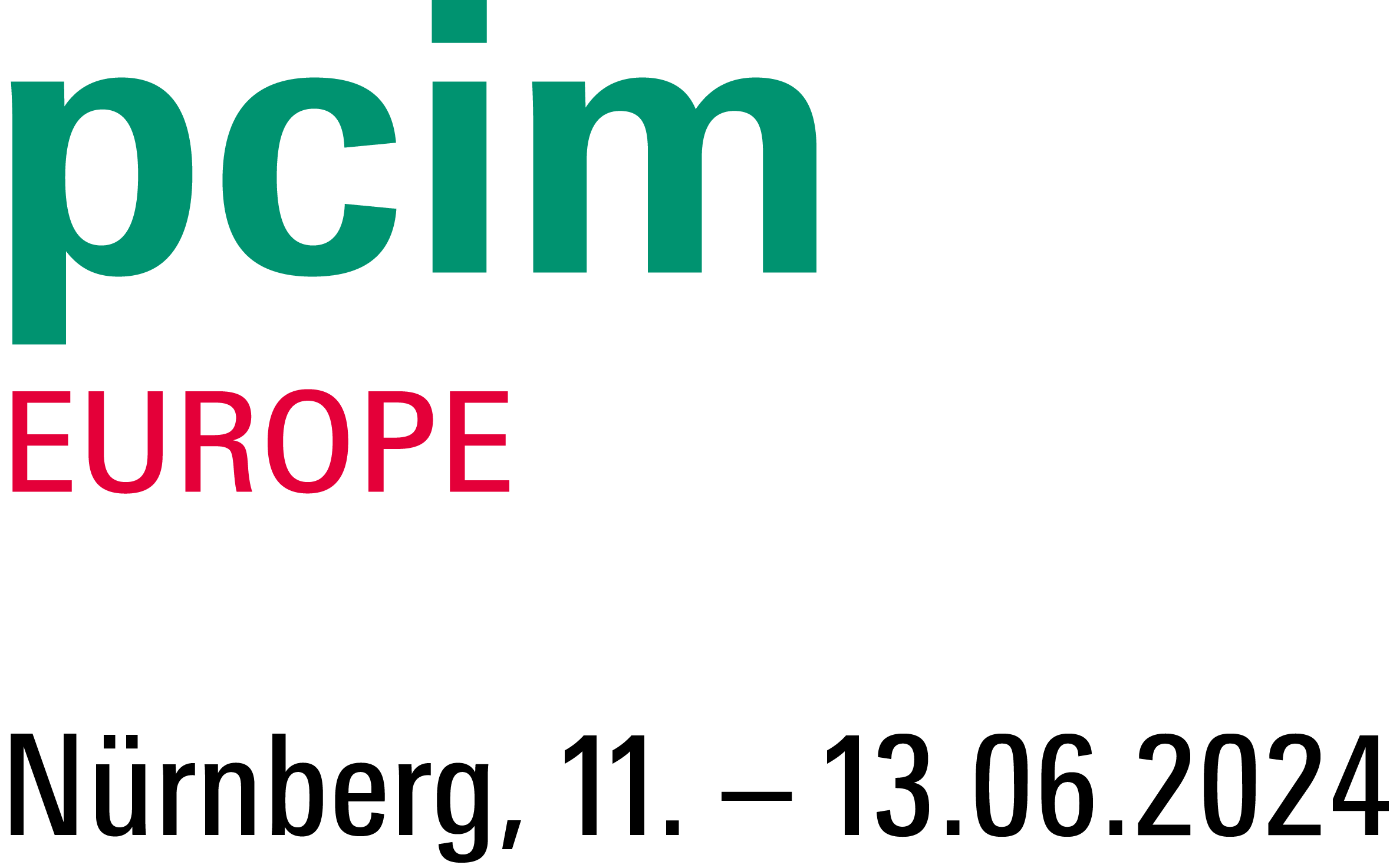 PCIM 2024 Europe Logo