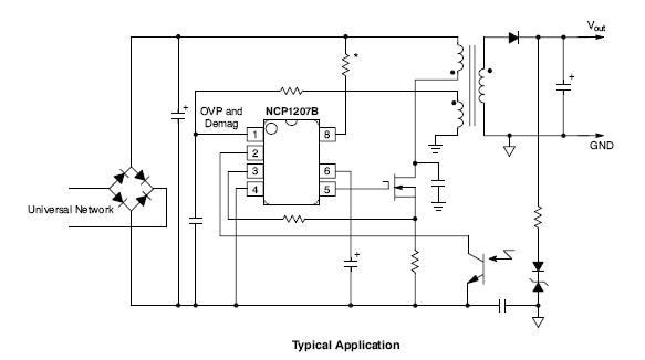 NCP1207B: PWM Controller, Free Running Quasi-Resonant Current Mode