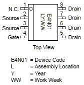 Ntms4n01 Small Signal Mosfet 20v 4 2a 45 Mohm Single N Channel So 8