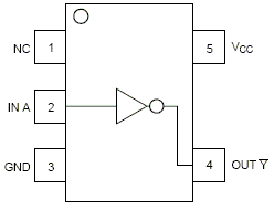 Mc74vhc1gu04 Unbuffered Single Inverter