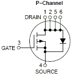 Ntgs3433 Single P Channel Mosfet 12v 3 3a 75mw