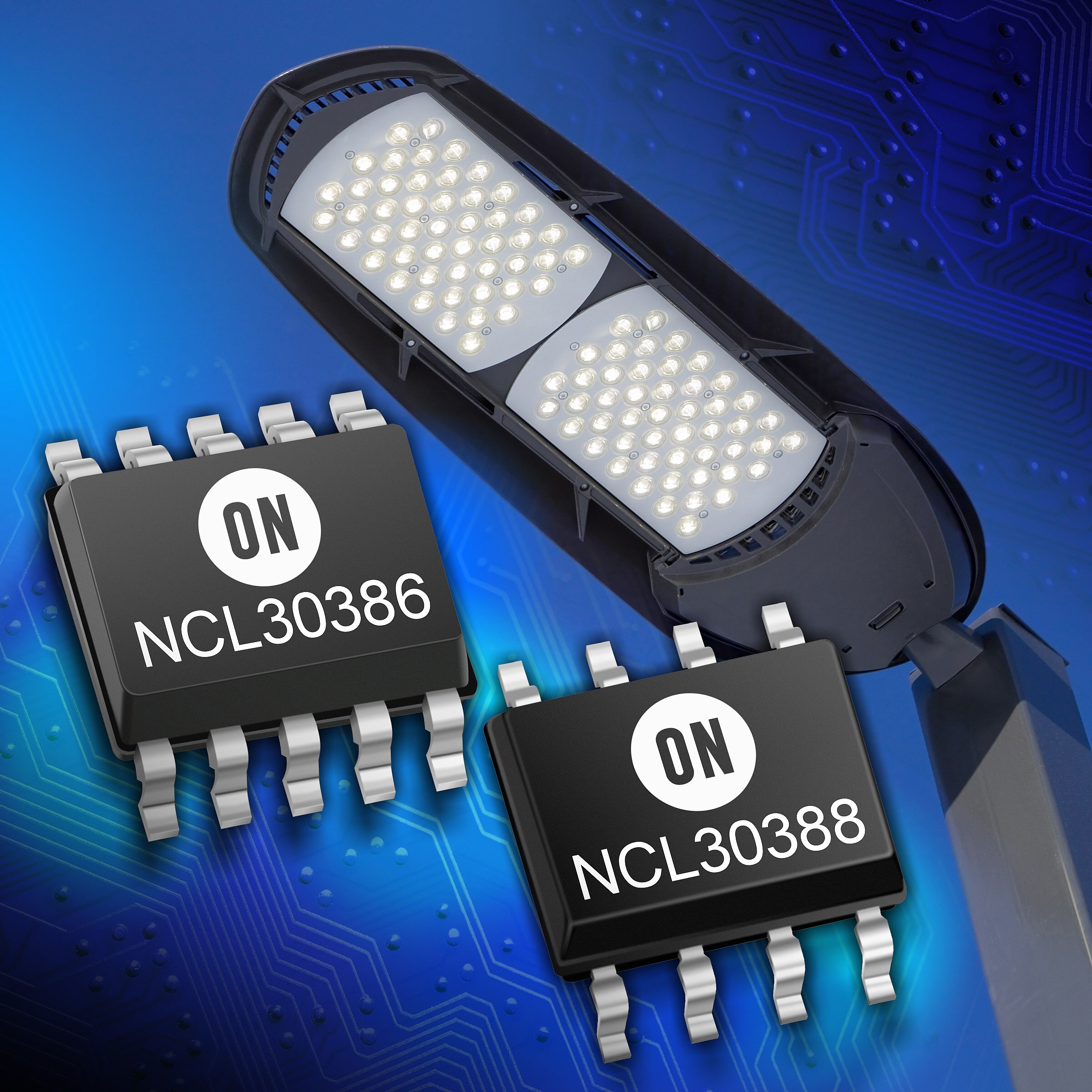 Led market. "Ncl30388a1dr2g. On Semiconductor. MB 30386.